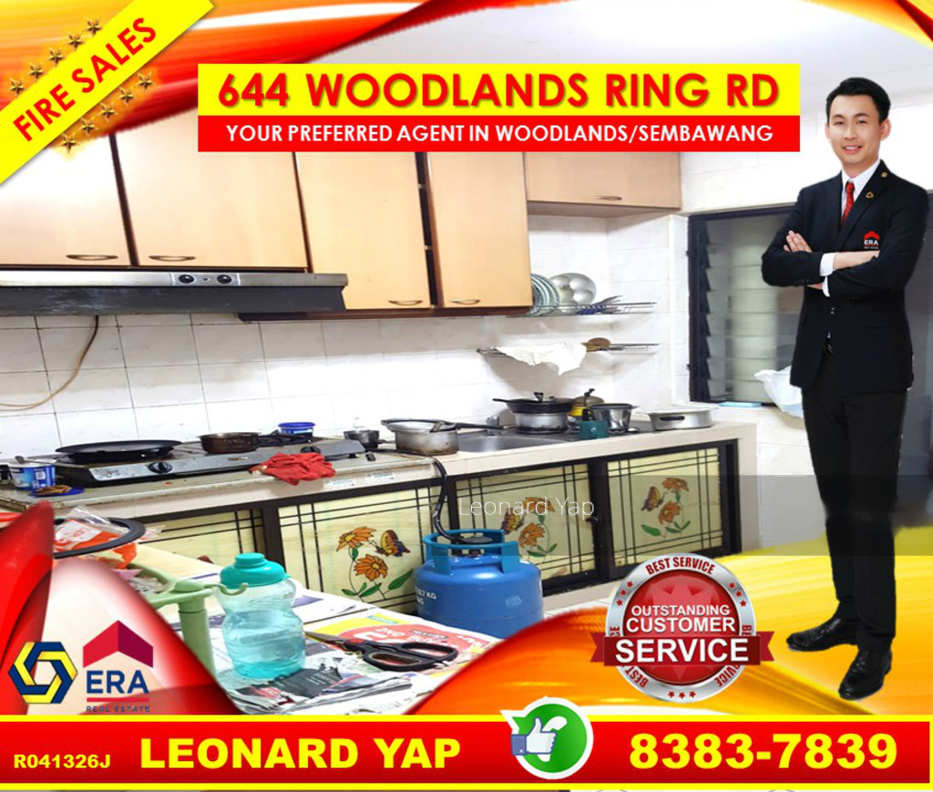 Blk 644 Woodlands Ring Road (Woodlands), HDB 4 Rooms #139501942
